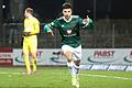 Der Türöffner: Nach 40 Sekunden erzielte der Schweifurter Amar Cekic das 1:0, Buchbachs Keeper Daniel Maus war zum ersten Mal geschlagen.