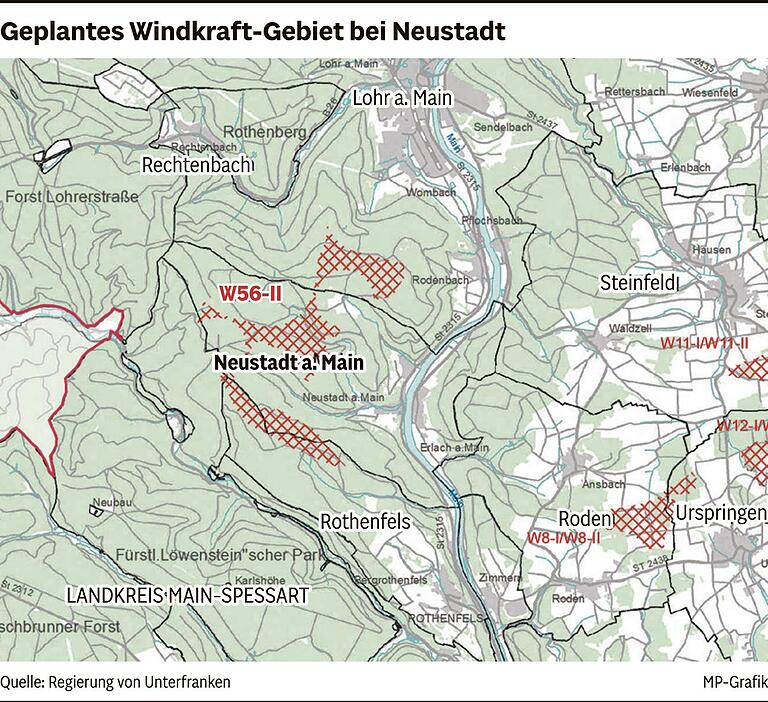 Möglicher Windpark im Spessart: 'Wenn man hier keine Windräder baut, wo dann?'