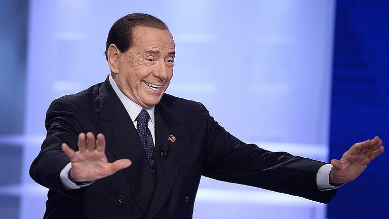 Silvio Berlusconi zu Gast bei 'L´aria che tira'       -  Silvio Berlusconi