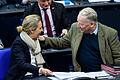 Bundestag       -  Haben derzeit gut Lachen: Alice Weidel und Alexander Gauland, die beiden AfD-Fraktionschefs im Bundestag