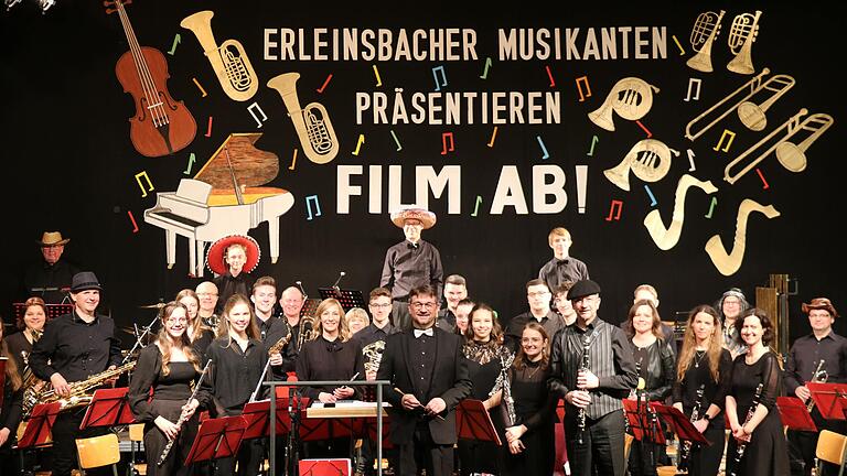 Das Filmorchester der Erleinsbacher Musikanten.