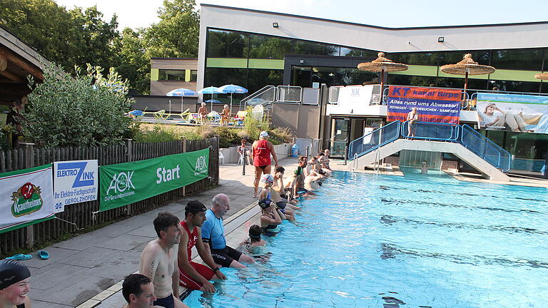 5. Swim & Run im Geomaris, Wettkampf für Erwachsene