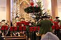 Die Musikkapelle Baldersheim beim Adventskonzert in der Auber Stadtpfarrkirche.