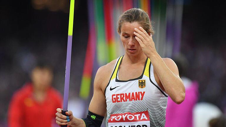 Schwunglos       -  Speerwerferin Katharina Molitor fehlte bei den letzten drei Versuchen einfach der Schwung.