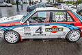 Rallye-Legende: ein Lancia Delta HF Integrale Martini aus dem Jahr 1994 mit 200 PS. Der AMC Kitzingen lud Oldtimer-Freunde erstmals zu Cars &amp; Coffee nach Iphofen.