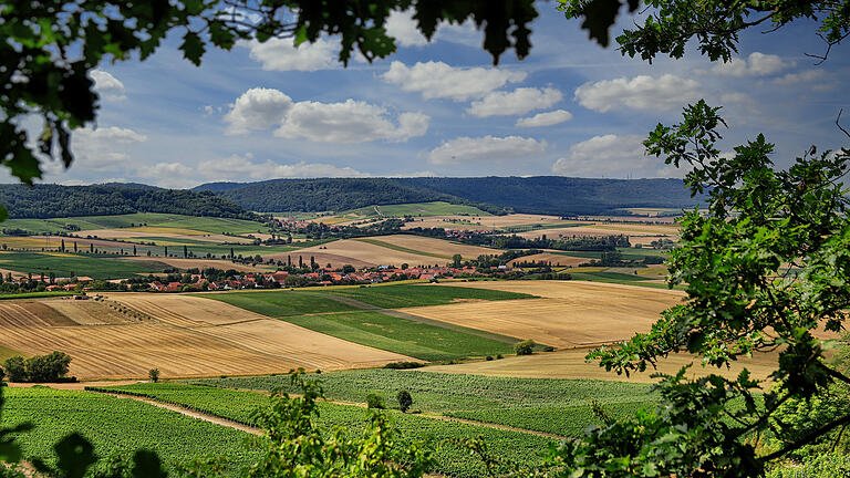 Die Traumrunde Abtswind hat einen fantastischen Ausblick über den Steigerwald und das ganze Vorland zu bieten.