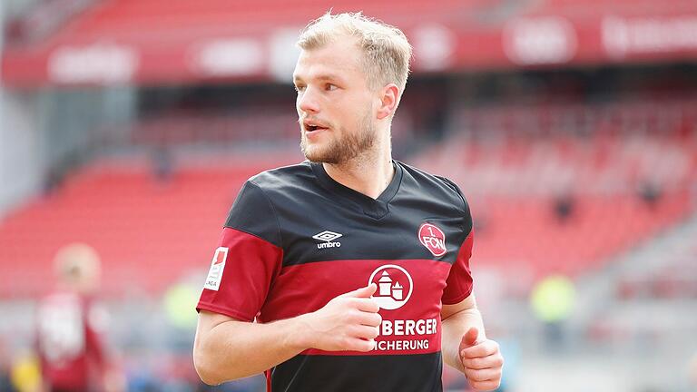 Johannes Geis (1. FC Nürnberg) im Spiel gegen den VfL Osnabrück im März 2021.