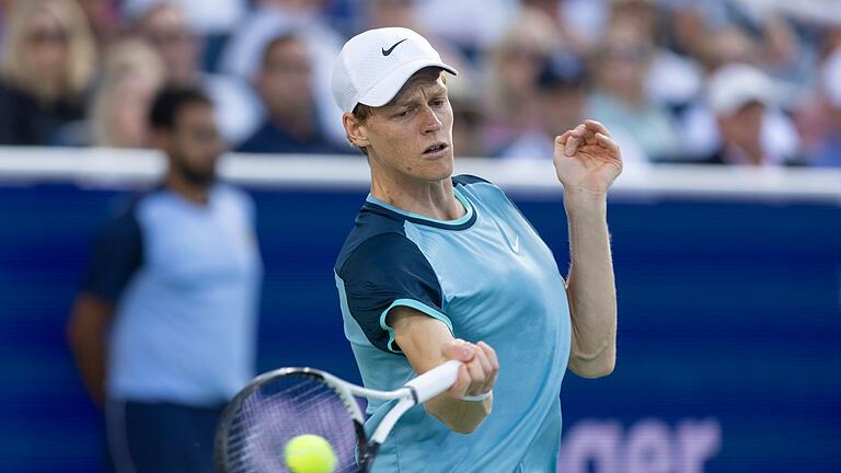 Tennis: Cincinnati Open       -  Jannik Sinner wird sich bei den US Open einige Fragen gefallen lassen müssen.