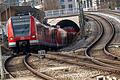 S-Bahn München       -  S-Bahn in der Anfahrt: An den ersten beiden März-Wochenenden verkehren die Linien nicht wie gewohnt.