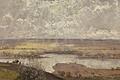 Prominente Leihgabe aus München: 'Mainlandschaft' von Hans Thoma, 1875, ab sofort zu sehen im Museum für Franken.