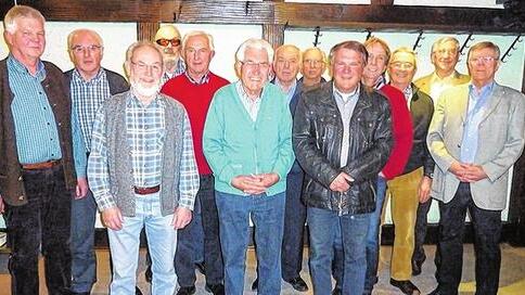 Abschiedstreffen: Der Siedlerchor kam ein letztes Mal zusammen. Wegen fehlenden Nachwuchses und gesundheitlicher Probleme löst sich der Männerchor nach 40 Jahren auf.