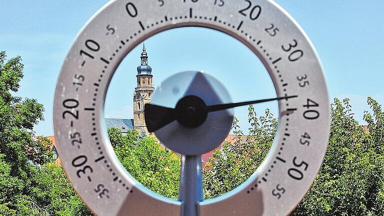Das Ende der Hitzewelle naht: Temperaturen von über 35 Grad wie etwa am 31. Juli werden in den nächsten Tagen und Wochen wohl nicht mehr erreicht.