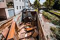 Auch im Landkreis Haßberge - wie hier in Zeil - gab es zuletzt schwere Hochwasser-Schäden. Betroffene können nun auch dort Soforthilfe vom Freistaat Bayern bekommen.