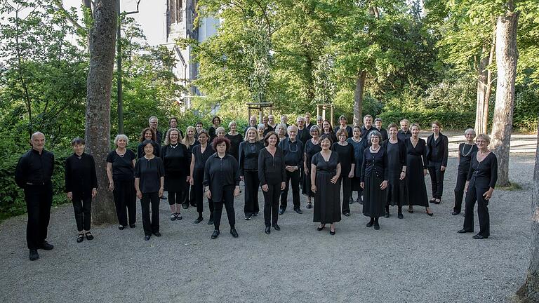 Der Bach-Chor Würzburg.