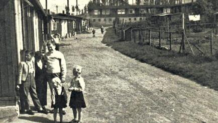 Düsseldorfer Siedlung in Marktheidenfeld: Sie bestand bis in die 60er Jahre entlang der heutigen Eichholzstraße und beherbergte ab 1946 Heimatvertriebene.