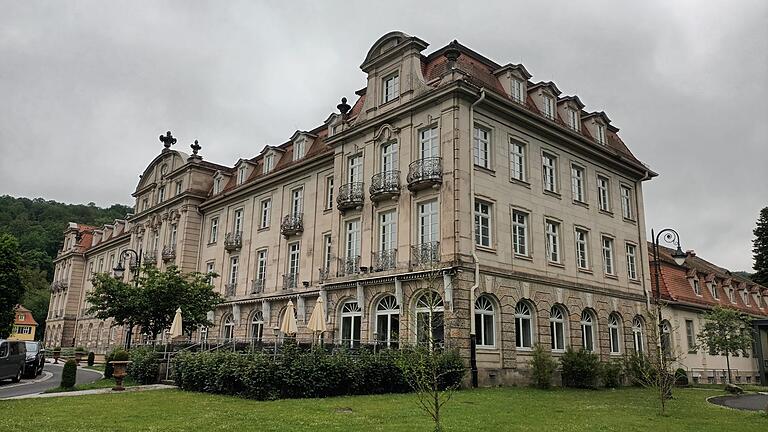 Parkhotel Bad Brückenau Ellwanger Kreis       -  Das historische Parkhotel Bad Brückenau aus dem Jahr 1901 war Kulisse für das Treffen der hochrangigen CDU/CSU-Vetreter am 13. April 1948.