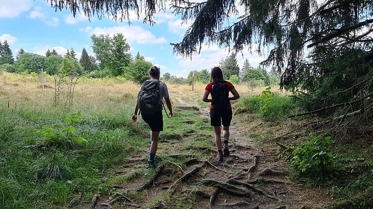 Mal durch Wald, mal über Wiesen: Die Rhön als Wandergebiet ist sehr abwechslungsreich. Der prämierte Hochrhöner-Weitwanderweg zeigt die Vielfalt dieser Landschaft eindrucksvoll. Julian Gick aus Petersberg bei Fulda hat zum Premiumweg einen Wanderführer geschrieben.