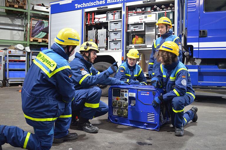 Die THW Gerolzhofen wird ihr umfangreiches technisches Equipment vorstellen.