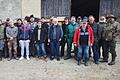 Mitglieder und Gastfischer des Sportangelvereins Gollachtal befreiten Gollach und Steinach im Bereich der gepachteten Abschnitte von Müll.