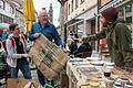 Gute Stimmung beim 12. Schweinfurter City-Flohmarkt 'Rama Dama', und das eine oder andere Schnäppchen konnte man auch noch machen.