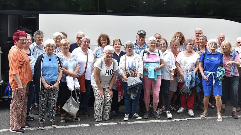 OGV-Rottendorf Reisegruppe nach Aschaffenburg und in den Spessart.