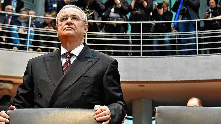 GERMANY-AUTO-VW-POLLUTION-CRIME       -  Martin Winterkorn bei seiner Befragung im Bundestag.