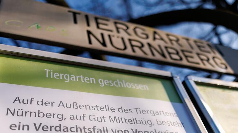 Vogelgrippe-Verdacht: Tiergarten Nürnberg geschlossen       -  Wegen Vogelgrippe-Fällen bei Weißstörchen ist der Tiergarten Nürnberg aktuell geschlossen.