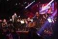 Beim Symphonic-Rock-Konzert 2.0 der 'Freunde der Musik Hettstadt' gaben die Musikerinnen und Musiker alles. Herausragend auch die Sängerinnen Leah Pfriem und Ramona Scheiner.