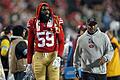 San Francisco 49ers - Los Angeles Rams       -  Kein Bock auf das Spiel: De’Vondre Campbell.