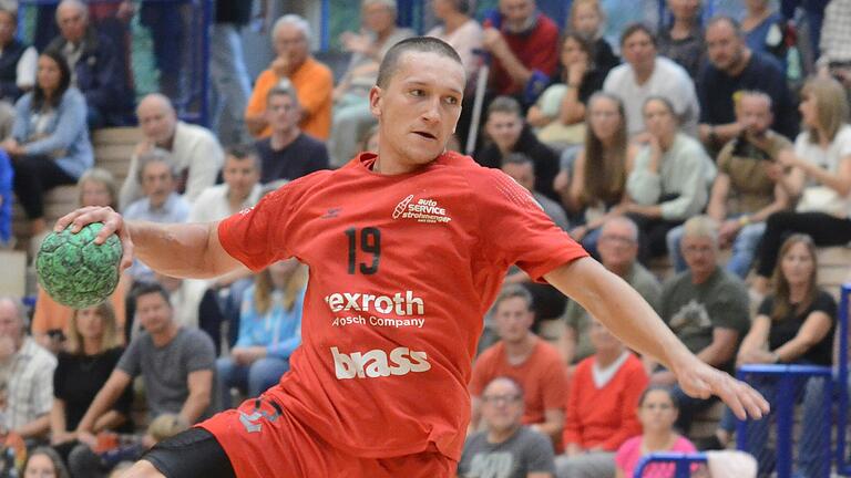 Dawid Walaszczyk (Archivbild) war bei der Niederlage des TSV Lohr in Günzburg mit sieben Treffer erfolgreichster Werfer seiner Mannschaft.