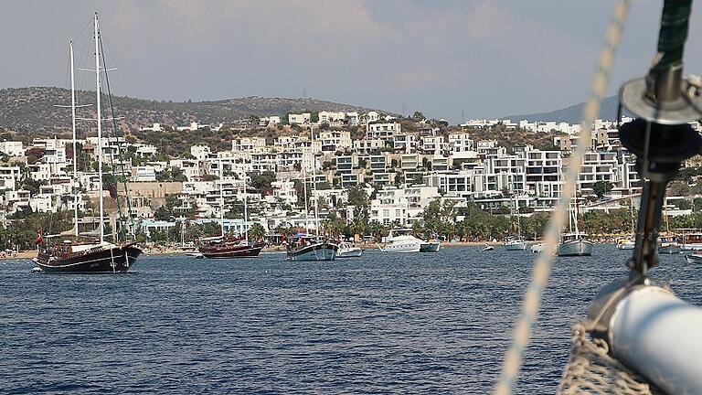 In Bodrum dürfen die Häuser wegen der Erdbebengefahr nur zweistöckig gebaut werden.