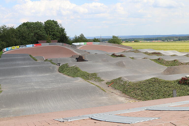 BMX-Strecke in Esselbach