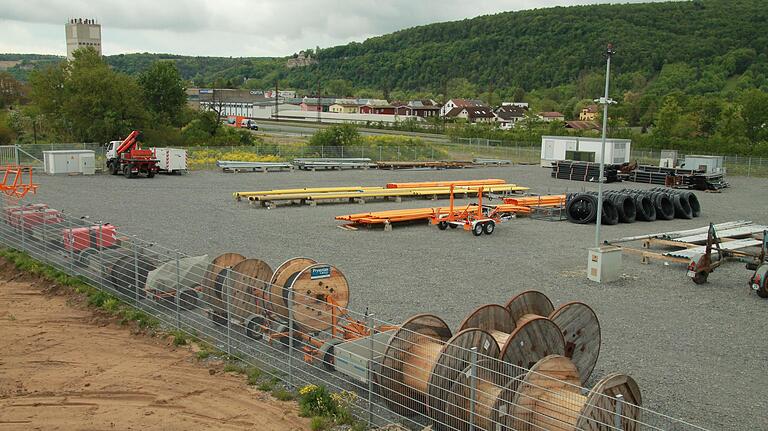 Das Außenlager der Energieversorgung. Das Außenlager der Energieversorgung.