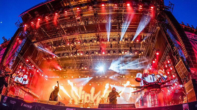 Einer der Höhepunkte bei Rock im Park: die US-Alternative-Metaller Slipknot.