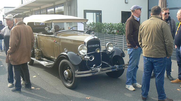 Highlight des Treffens: der Citroen Typ C 4 F Torpedo von 1931.