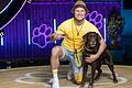 Matthias Weth aus Bad Neustadt nimmt mit seinem Labrador Paul an der RTL-Show Top Dog Germany teil.