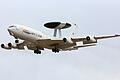 Eine Boeing E-3A Awacs der Nato kreiste am Dienstag stundenlang über Main-Spessart.