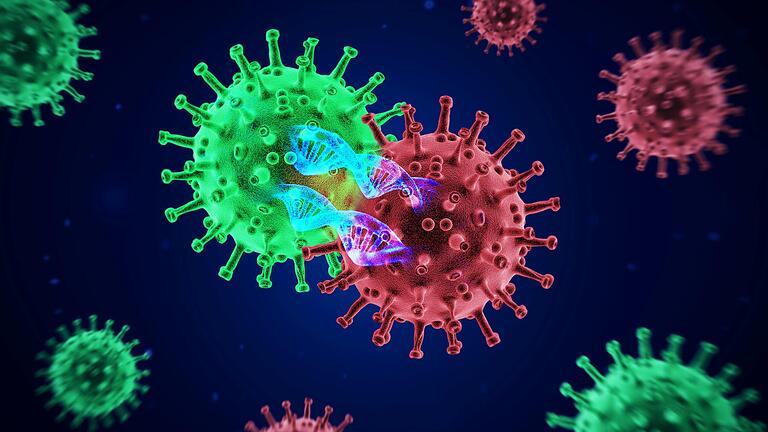 Die Mutationen des Coronavirus breiten sich aus. Sie sind insgesamt ansteckender. Die Mutationen des Coronavirus breiten sich aus. Sie sind insgesamt ansteckender. 