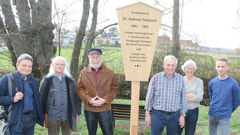 Sie erinnern sich gerne an Dr. Andreas Pampuch: Rudi Krauß, Peter Krämer, Manfred Engelhardt, Klaus Köhler, Ulrike Geise und Johannes Kroiß.