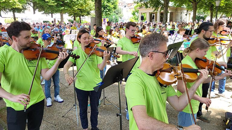 Symphonic Mob 2024       -  Das Orchester in Aktion