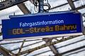 GDL-Streik bei der Bahn       -  FDP: Streikrecht wahren, aber die Auswirkungen für die Bevölkerung minimieren (Archivbild)