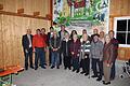 Bei der Eigenheimervereinigung standen Ehrungen an (von links) Landesvorstandsmitglied Georg Grembler, Vorsitzender Gerhard Rückert, Günther Meyer, Kurt Herold, Clemens Brückner, Wolfgang Zimmer, Anni Laudenbach, Dagmar Eller, Ludwina Zeier, Paul Keidel, Klara Luff, Roland Brückner, Rudolf Bauer, Vincenzo Cecconi, Monika Aumüller und Raimund Wirth
