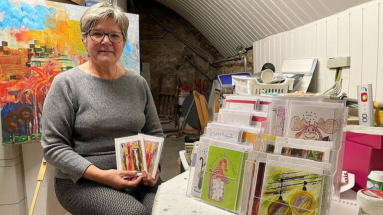 Ihre Weihnachtskarten wird Ruth Freudinger von der Künstlergruppe Ox.Art wohl dieses Jahr nicht losbekommen. Denn die Gruppe hat ihre Anmeldung für das Ochsenfurter Adventsgässle zurückgezogen.&nbsp;