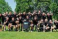 So sehen Meister aus: Die Mannschaft des SC Roßbrunn-Mädelhofen schloss die Saison in der Fußball-A-Klasse Würzburg&nbsp; 4 auf Platz eins ab.