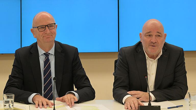Pressekonferenz zu Koalitionsverhandlung in Brandenburg       -  In Brandenburg macht der Entwurf des Sondierungspapiers sich die BSW-Kritik an der Stationierung von US-Mittelstreckenraketen in Deutschland zu eigen.