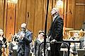 Die Philharmonie Festiva und  Solotrompeter Sebastian Berner im Regentenbau von Bad Kissingen.       -  Die Philharmonie Festiva und  Solotrompeter Sebastian Berner im Regentenbau von Bad Kissingen.