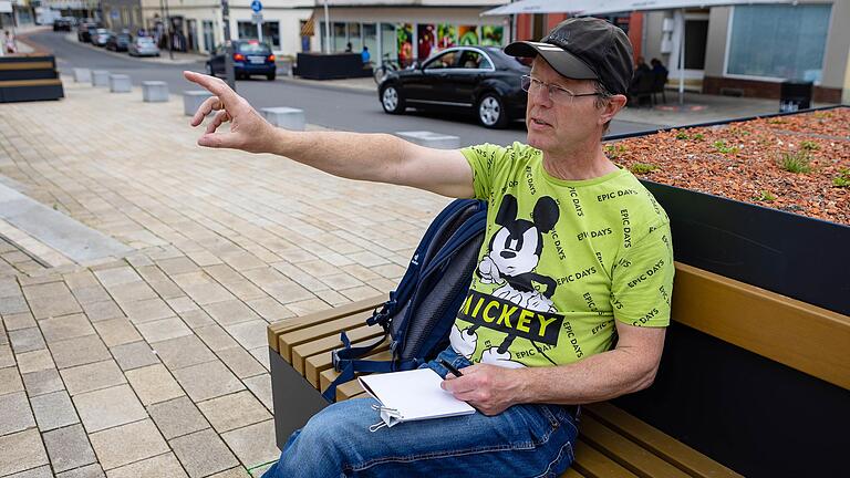 Beim Urban Sketching komme es vor allem darauf an, Perspektiven richtig einzuschätzen, meint Urban Sketcher Axel Weisenberger.