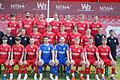 Der TSV Aubstadt II in der Landesliga-Saison 2024/25. Hinten von links: Linus Weißensel, Patrick Warmuth, Spielertrainer Dominik Grader, Gabriel Ebert, Nicolas Roth, Lukas Merkl, Philipp Kleinhenz. Mitte von links: 2.Vorsitzender Stefan Abschütz, 1.Vorsitzender Herbert Köhler, Betreuer Uwe Würll, Julius Reichert, Jannik Lutz, Frederic Fuchs, Joe Etzel, Luca Atzori, Co-Trainer Andreas Kraus, Trainer David Noack. Vorne von links: Yannik Kraus, Robin Meiler, Michael Damm, Marvin Walter, Erik Posluschny, Jonas Ludwig, Yannik Amthor, Jannik Reubelt.