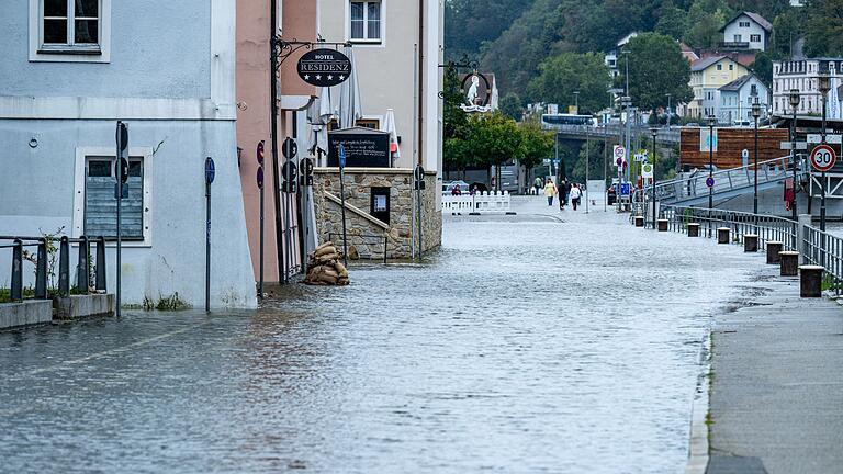 Hochwasser in Passau       -  In Passau sind Überflutungen keine Seltenheit.