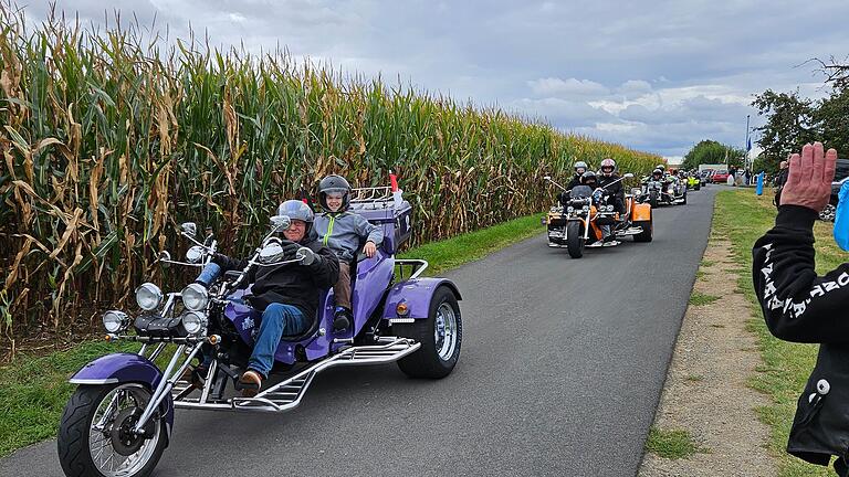 Start zur Aufstellung: Auf deinem Trike sitzt es sich bequem.